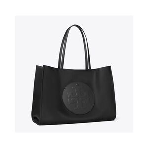 Tory Burch Black Logo Tote
